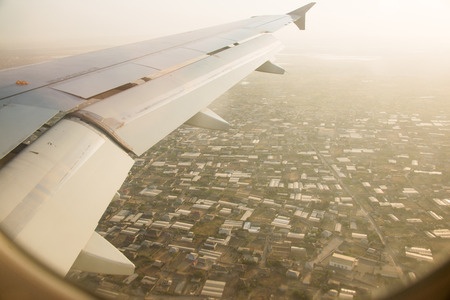 plane window